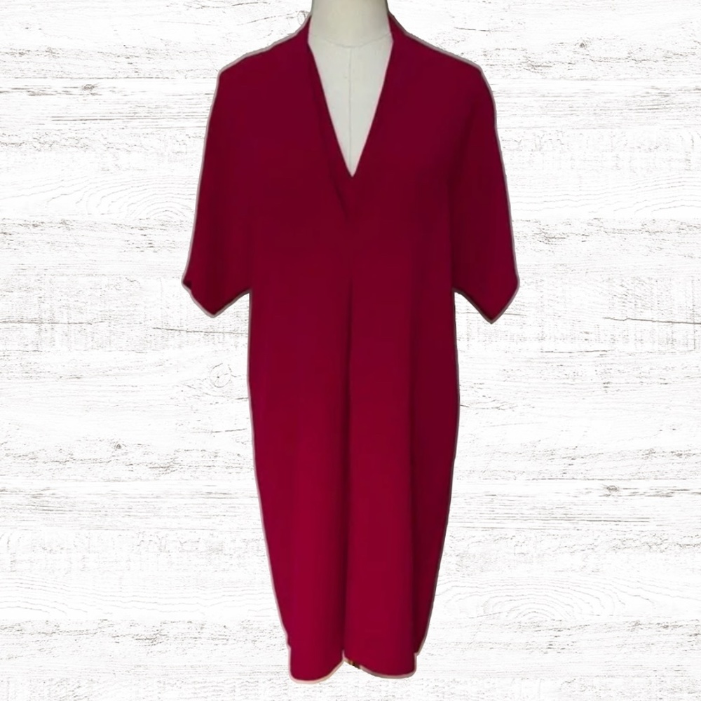 { Vince } - Deep V-Neck Dress